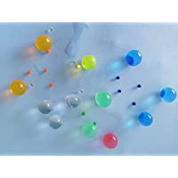 Alquera Bolas de Gel para Decoración. Hidrogel para Plantas 100g. (Multicolor)